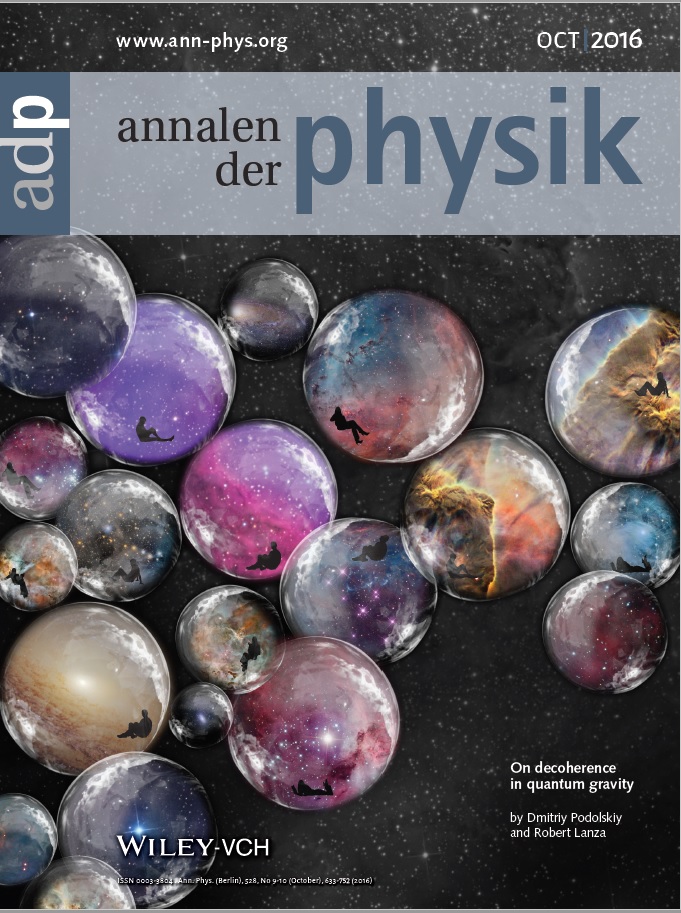 Annalen der Physik Cover